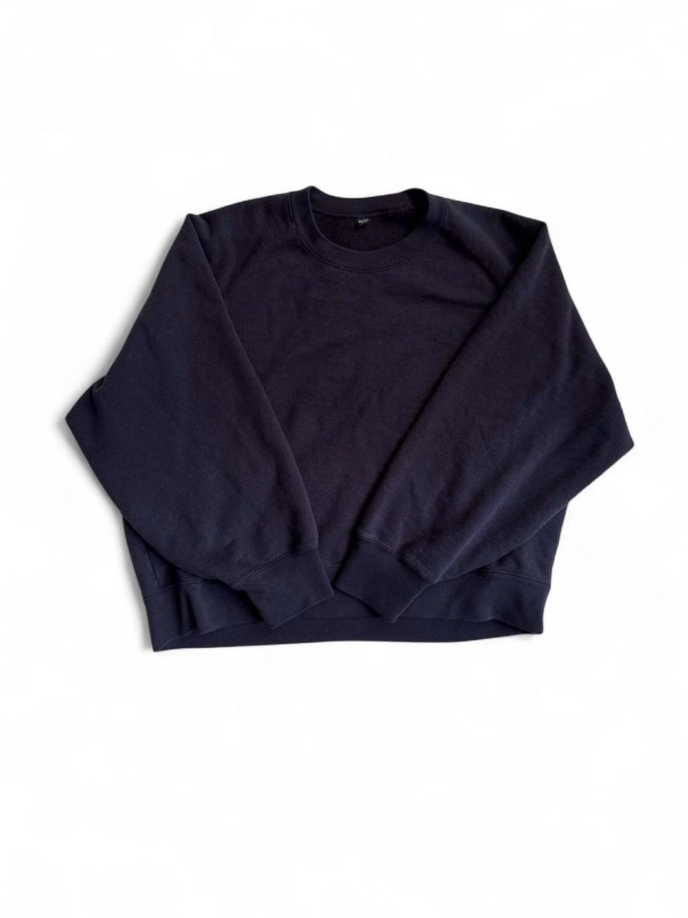 uniqlo XL navy blue crewneck sweater